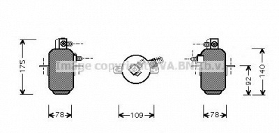 AVA QUALITY COOLING msd081 -  Осушитель, кондиционер